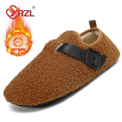 YRZL женские домашние тапочки из хлопка с мягкой подошвой, бесшумная домашняя обувь для женщин и мужчин, нескользящая хлопковая обувь, повседневная обувь на плоской подошве
