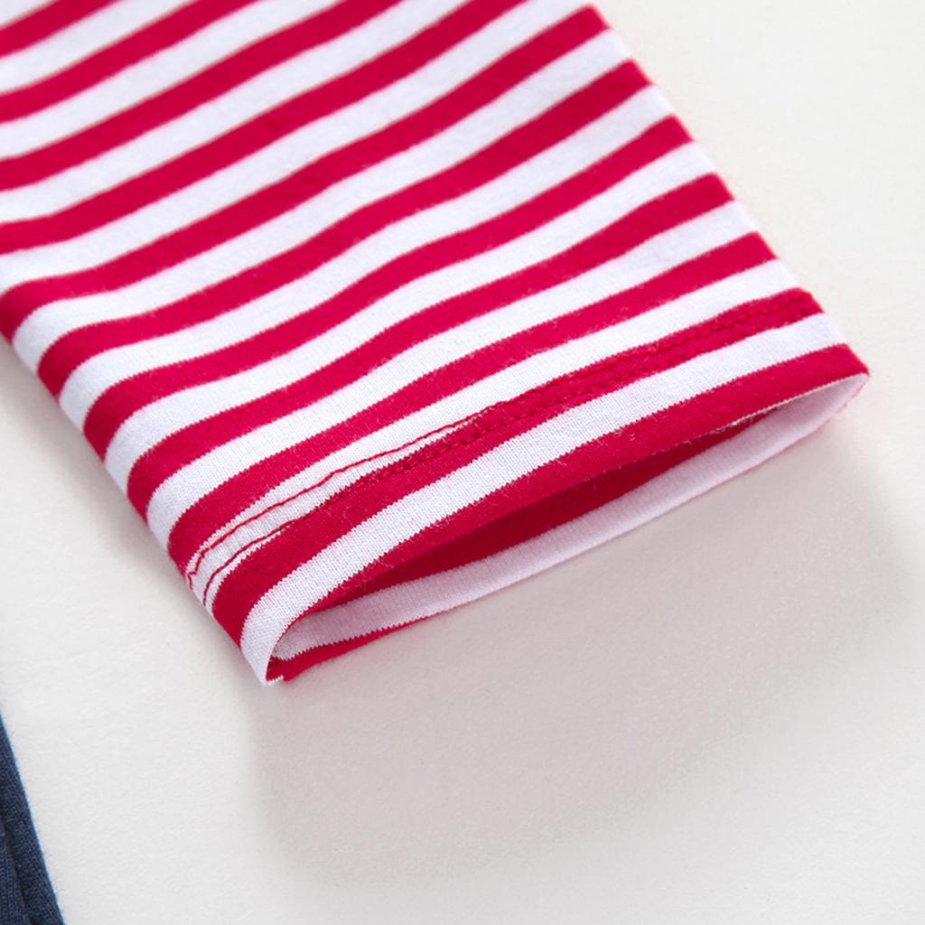 Вечернее платье принцессы в полоску с длинными рукавами и рисунком лошади для маленьких девочек