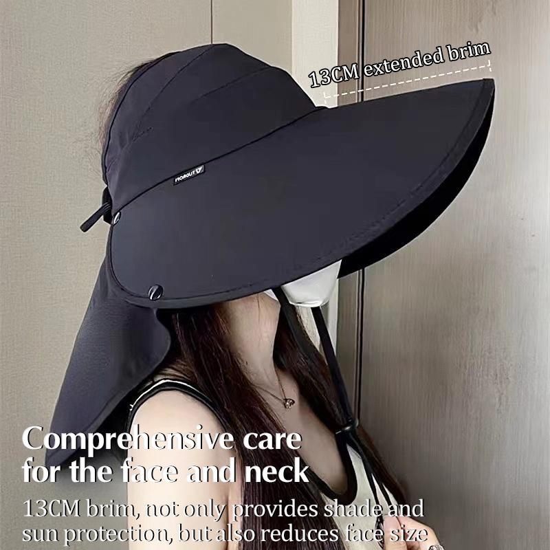 Летняя шляпа для женщин, защита шеи от ультрафиолета, солнцезащитный козырек для мужчин, для рыбалки, пешего туризма, широкополая шаль, солнцезащитный крем, кепка с хвостиком, не определено
