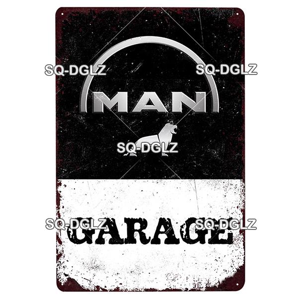 Металлическая табличка DAF Винтажная табличка Грузовик Жестяная табличка Настенный декор Для бара Паба Металлические изделия Ретро Вечеринка Постер Подарок На заказ Оптом