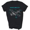 How Planes Fly Funny Aviation Rc Plane Pilot Aircraft Airplane Unisex Shirt Gift