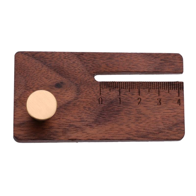 Wooden Leather Chopper Leather Punching Plates Aid Plates Leather Punch Plate Tool for Leathers Craft Working