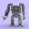 Конструктор Меха Робот Мальчик Собранная Игрушка Подарок