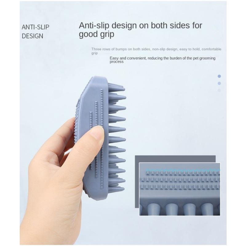 Товары для чистки домашних животных, собак, массажная щетка для купания кошек, средства для удаления шерсти для домашних животных