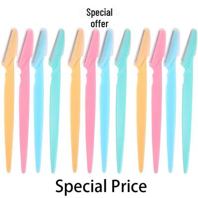 3-упаковка безопасного триммера для бровей – женский инструмент для красоты, устойчивый к царапинам и подходящий для новичков