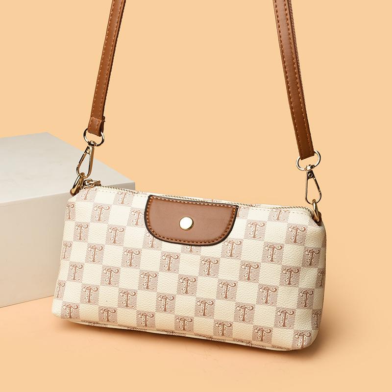 Женская сумка новая весна и лето маленькая сумка с принтом буквы женская сумка модная на плечо универсальная сумка-мессенджер клатч