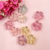 Jewelry Making Flower Beads 15mm Beading Neclace Bracelet Mobile Phone Chain 10Pcs DIY Findings Handcrafted for Crafted