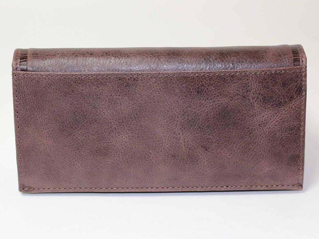 Полицейский многофункциональный кожаный длинный кошелек с солнцезащитными очками итальянского бренда (Д.Браун)