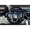 Embroidery Cute Car Steering Wheel Cover (Yellow Butterfly New)