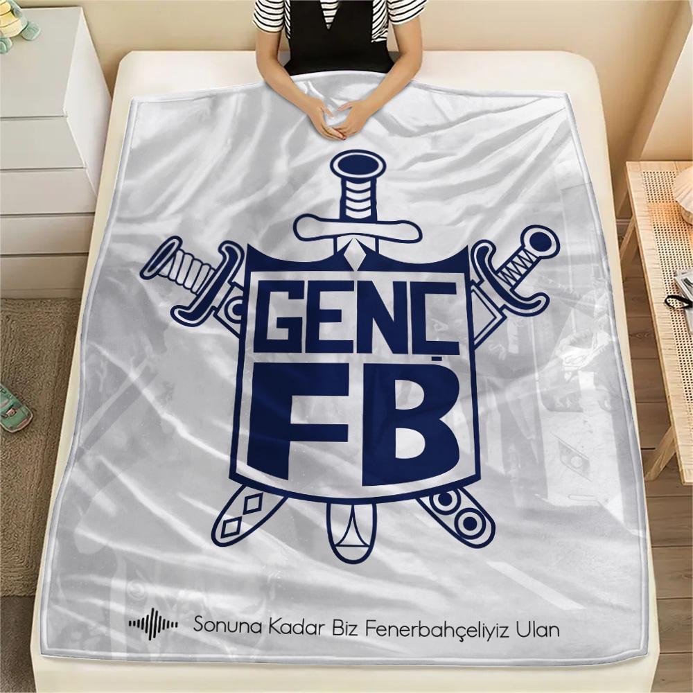 Fenerbahçe Youth Print Flannel Blanket, High quality Comfortable for All Seasons, Home Decor, Warmth and Comfort