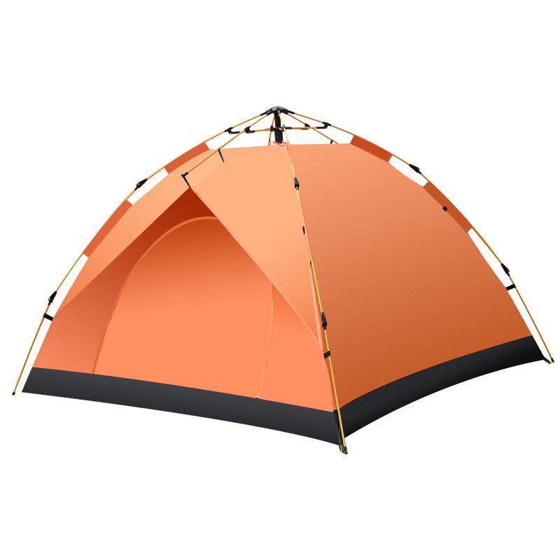 Automatic Folding Camping Tent with Moisture-Proof Mat