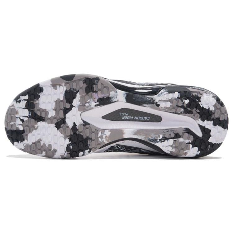 Li-Ning Профессиональные Амортизирующие Износостойкие Поддерживающие Амортизирующие Низкие Бадминтонные Кроссовки Унисекс Белые Черные AYAR015-1