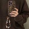Ремешок-шнурок с леопардовым принтом Чехол-веревка для OnePlus 15 13 12 11 13T ACE 6 5 Nord 5 4 3 Lite 2 8T 10R Мягкий силиконовый чехол