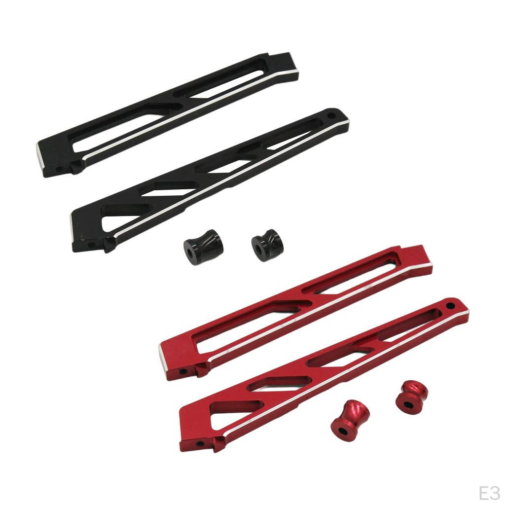 1 paar RC Crawler Car Aluminum Alloy Chassis Front and Rear Support /7 6S Vehicles Buggy Trucks