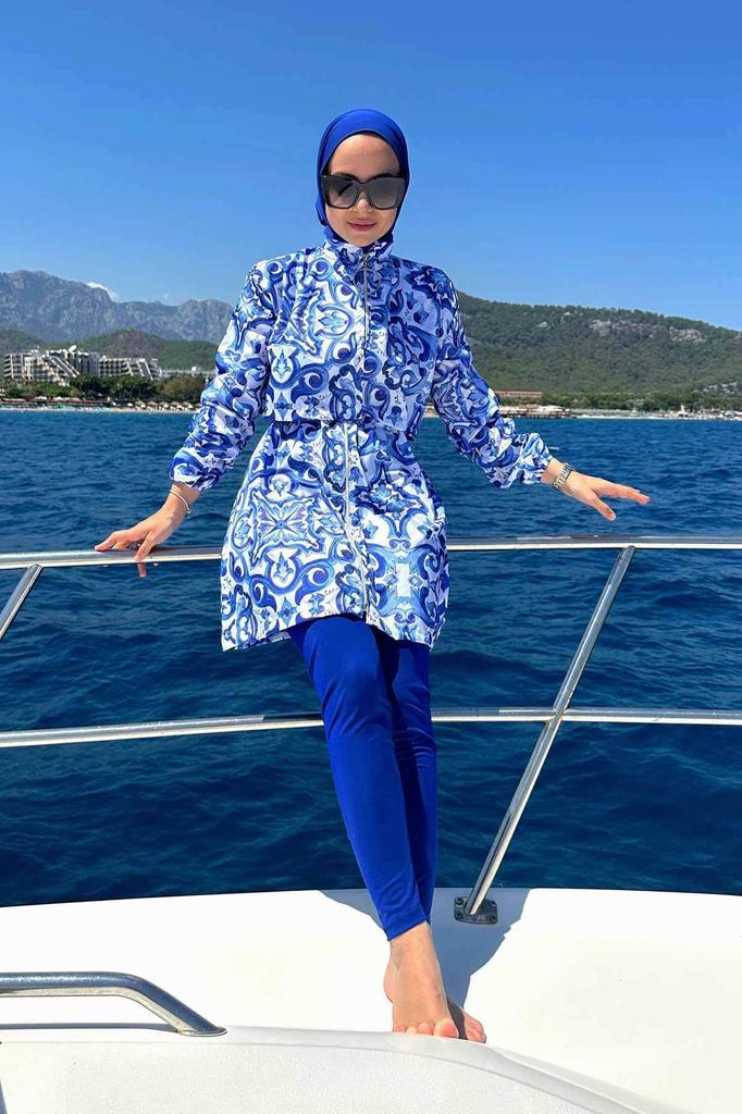 Женский Мусульманский Скромный Исламский Полный Чехол Буркини Пляжный Купальный Костюм Купальники Хиджаб Пляжная Одежда Купальник 