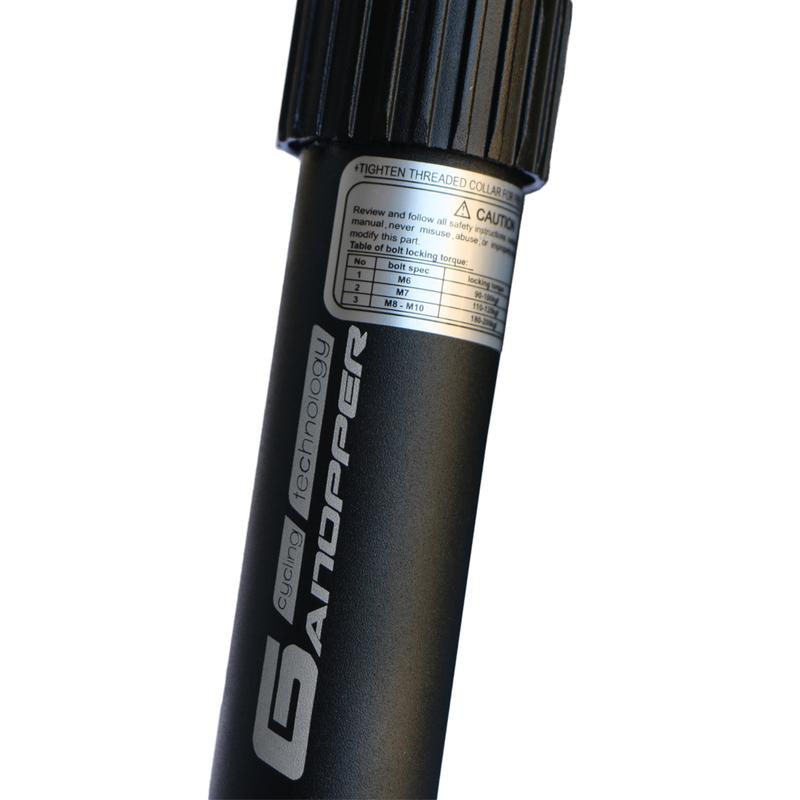 GANOPPER MTB Bicycle Damping Suspension Seatpost 25.4/27.2/28.6/30.4/30.9/31.6mm X350 Bike Seat post Shock Absorber Tube Setback