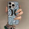 Классический Известный Бренд Логотип H-HurleyS Для IPhone 16 15 14 13 12 11 17 Pro Max Plus Волна Гофрированный Чехол для Телефона Противоударная Крышка