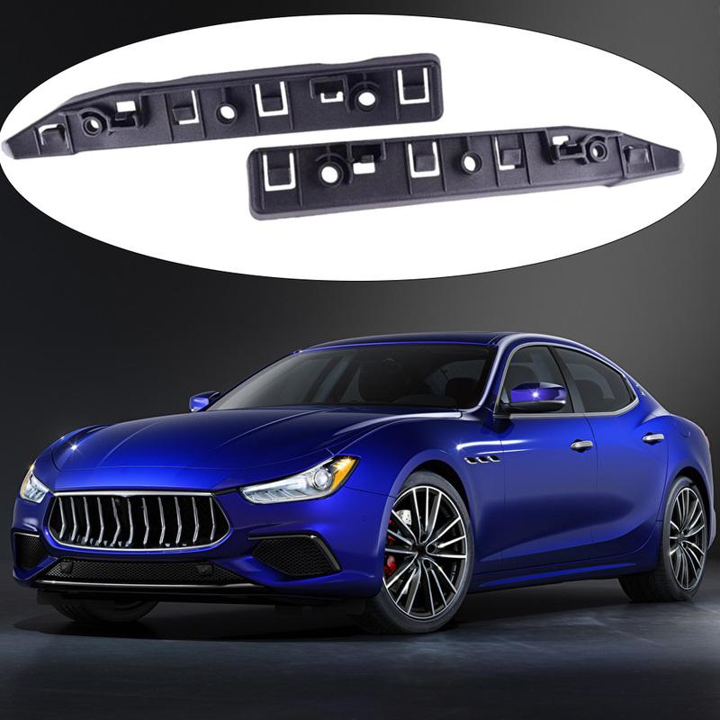 2PCS Front Bumper Bracket Clip Retainer Holder for Maserati Ghibli M157 2014 2015 2016 2017 2018 670004830 670004829