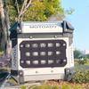 Motorcycle Top Case Panel Aluminum Alloy Storage Box Universal Side Box Modular Organizer Quick-Mounting