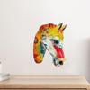 Horse Head Sculpture, Wall Decor, Large Accents Resin, Modern, Art Gift 3D Decoration Animal