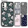 Krajews Анимация Животное Слон Мягкий Чехол-Накладка Для Телефона Для iPhone 16 15 SE2020 14 6 7 8 plus 11 12 13 pro max coque Fundas
