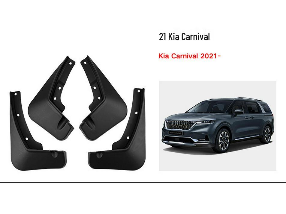 Kia EV5, EV6, EV9 GT, Carnival - Брызговики для автомобильных шин - Мягкие резиновые накладки