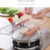 Field Stove Outdoors Grill for Bbq Stainless Steel Grill On Household Stove Barbecue Gas Kitchen Dining Bar Home Garden