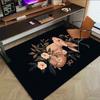 1pc rabbit flowers Carpet Anti Slip Polyester Floor Mat for office.Bedroom