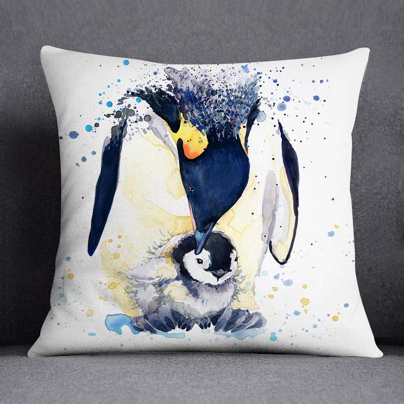 Наволочка с изображением морского животного и русалки, украшение для дома, квадратная наволочка, украшение для дома и офиса, наволочка