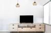 Modern wooden LED ceiling pendant lamp