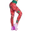 New Printed Women's Fitness Leggings, Sports Holiday Christmas Yoga Pants