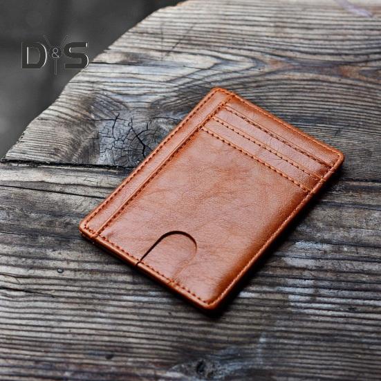 Card Holder 8 Slots Student ID Sleeve Waterproof Anti-theft Change Coin Purse RFID Blocking Protects Personal Information Travel Wallet Business Card