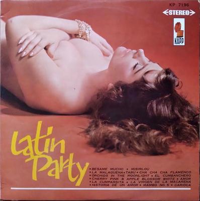 Виниловая пластинка РАЗЛИЧНЫЕ Latin Party Страстная Латинская Вечеринка KP7196 KAPP Япония Латинская Б/У