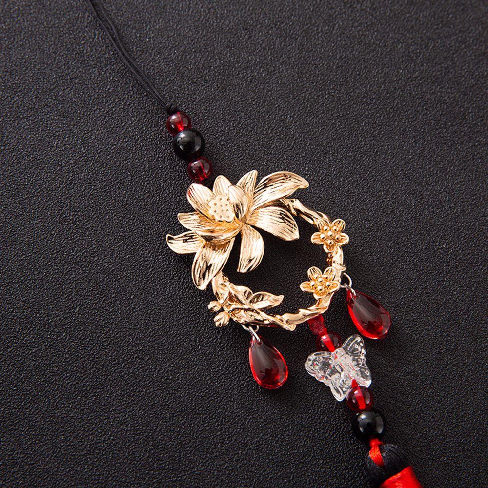 Брелок Женский Подвеска Кисточка Брелок Поясная Подвеска Ремни для Мобильного Телефона Украшения Ханфу