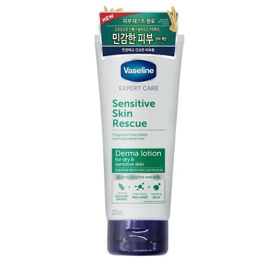 Vaseline Original Sensitive Skin Rescue Derma Body Lotion 200ml