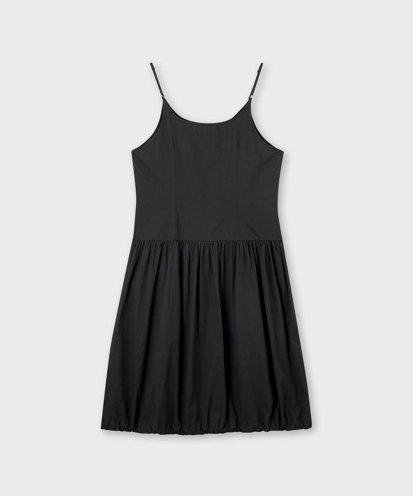 Plack Woman Pintuck Shirred Dress 2 Colors