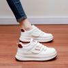 Повседневные женские кроссовки Dad на толстой платформе, кроссовки для бега из искусственной кожи, женские удобные дышащие нескользящие рабочие теннисные кроссовки со шнуровкой