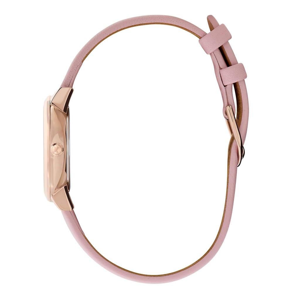 Авторизованный дилер Olivia Burton Watch Ladies ob24000126 Signature 28mm Butterfly Ultra Slim Rose Gold Mellow Rose Leather Strap Watch [OLIVIA BURTON]