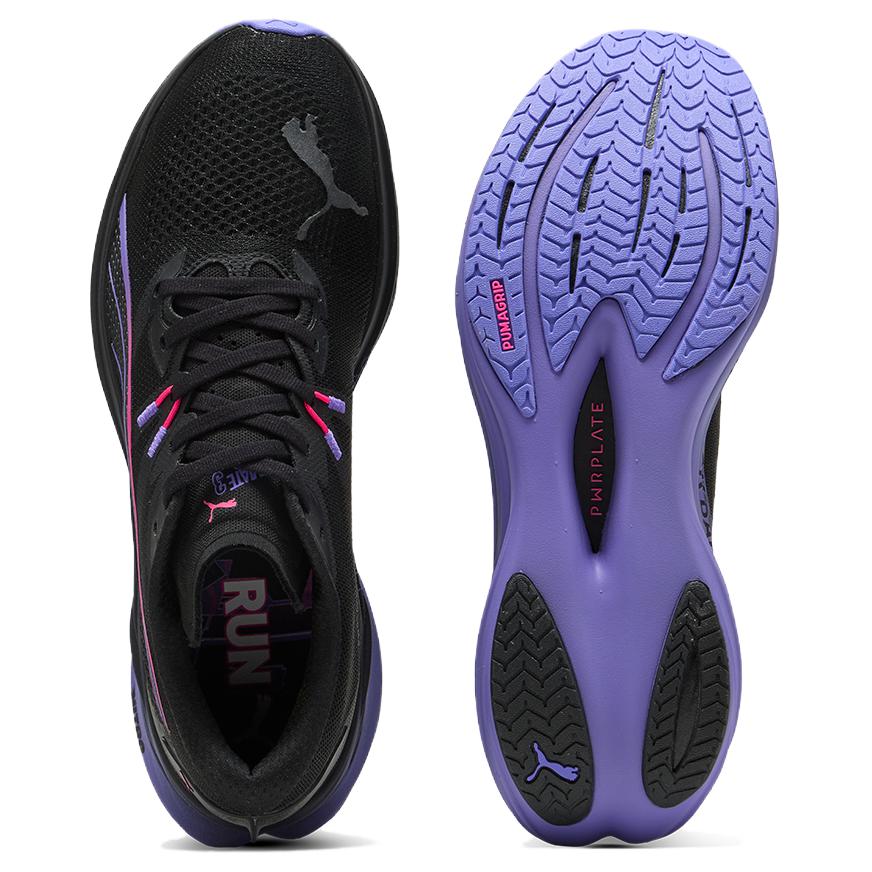 Puma Кроссовки Deviate Nitro Digitokyo Мужские Черный Темно-Аметистовый 312367-01