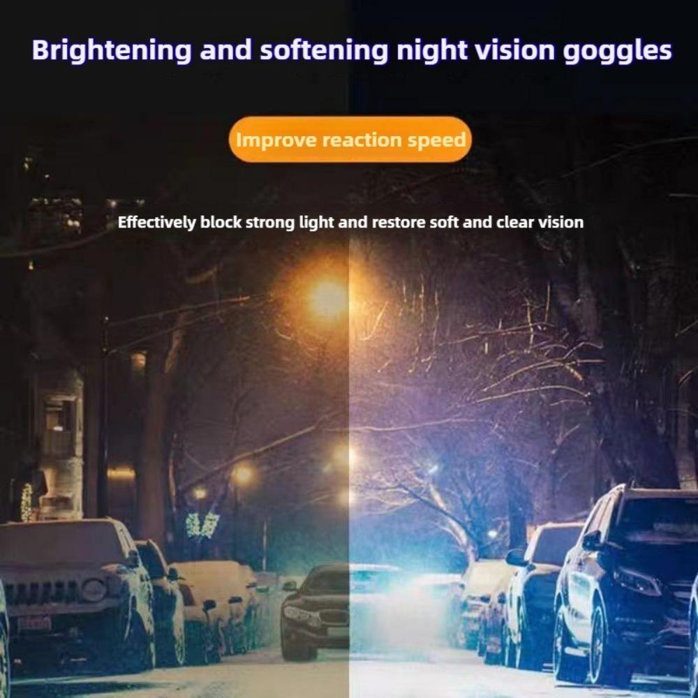Очки ночного видения с защитой от синего света, солнцезащитные очки для мужчин и женщин, очки ночного видения для вождения