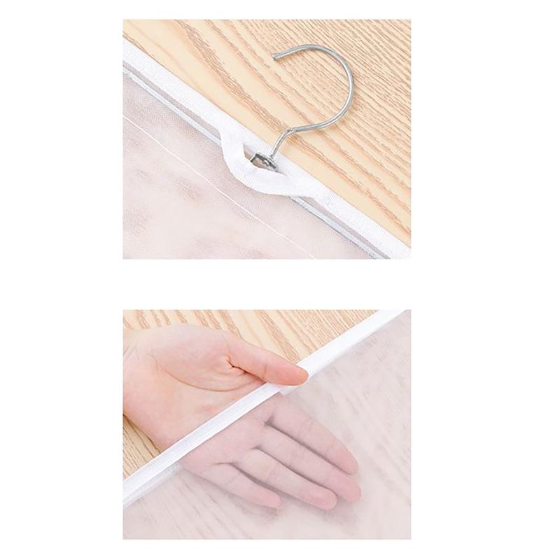 Сумка для хранения, подвесная сумка, подвесная двухсторонняя прозрачная шестислойная сумка для хранения, сумка для хранения в шкафу в спальне, пылевой мешок