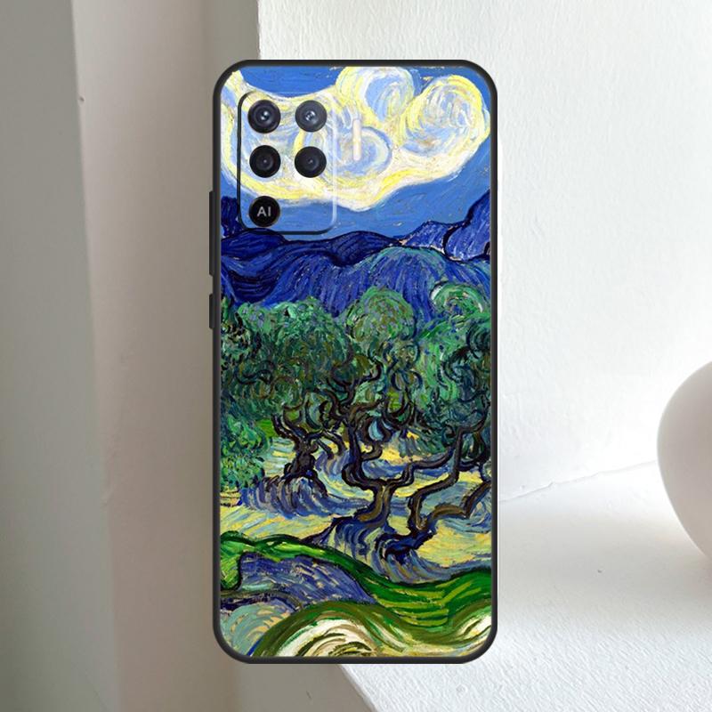Vincent van Gogh For OPPO A6 A5 Pro A15 A17 A77 A16 A76 A96 A18 A38 A58 A78 A98 A54 A74 A94 A40 A60 A80 Case