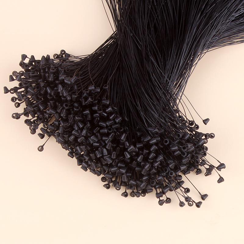 Прозрачный пластиковый шнурок с пряжкой для бирок на одежду