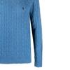 Polo Ralph Lauren FW22 Solid Logo Crew Neck Knit Cashmere свитер мужской свитер синий 710876762-008