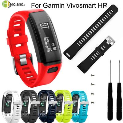 Для Garmin Vivosmart HR Сменный мягкий силиконовый браслет Спортивный ремешок Наручный браслет Аксессуар Ремешок для умных часов Спорт Горячий