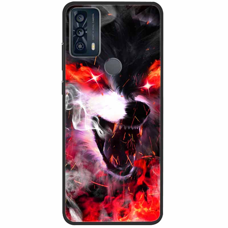 Чехол For TCL 20B Case 6159K Силиконовый Мягкий Модный TPU Чехол для Телефона для TCL 20B Case для TCL 20B 20 B Бампер Защитный TPU Оболочка