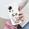 For Xiaomi 13 Lite Phone Case Cute Fashion Heart Flowers Soft Silicone Bumper Cover For Xiaomi13 Lite Fundas Shell Cartoon Gifts
