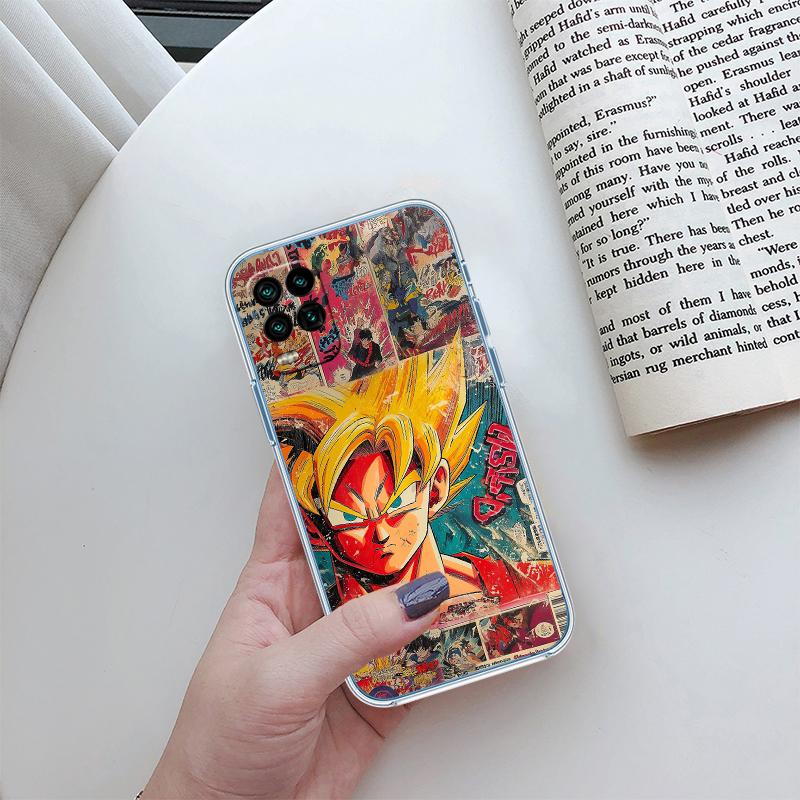 Dragon Ball Phone Case for Motorola Moto E13 E15 E20 E22 E22I E22S E30 E32 E40 E7 E7I G Plus Power Play Stylus G22 G14