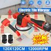16.8V 110V/220V Tiling Tile Machine 120mm Tiles Vibrator Suction Cup Adjustable Automatic Floor Vibrator Leveling Tool With 2 Battery