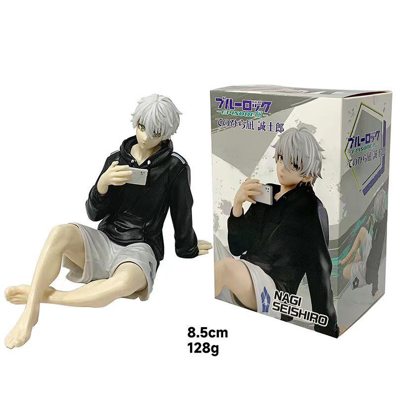 Новая 8,5 см фигурка Megahouse Blue Lock Наги Сэйсиро GEM Аниме Фигурка ПВХ Милый Настольный Декор Модель Игрушки Дети Рождество